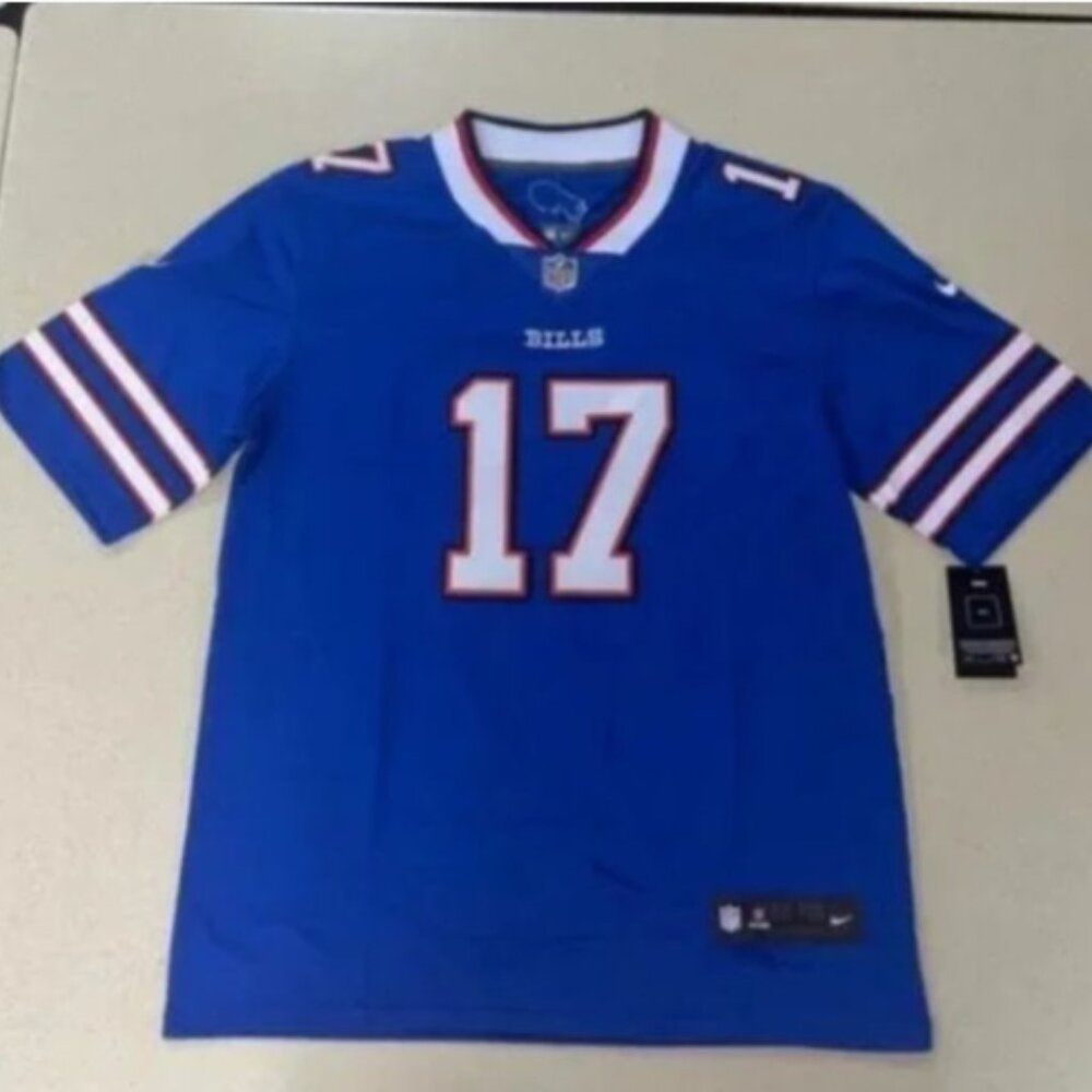 💛Youth Josh Allen Buffalo Bills Jersey #17 Blue💛